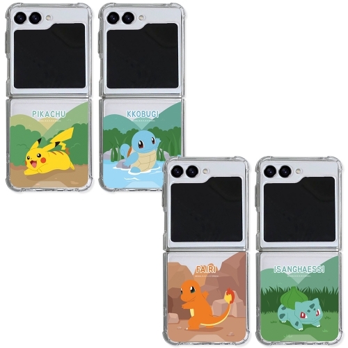 Pokémon - Clear Hard Case - 防撞透明手機保護硬殼 Samsung Flip 6 CD