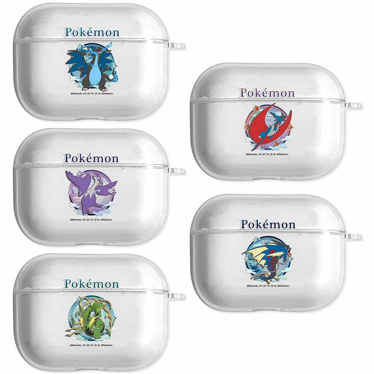 Pokémon - Clear Jelly Soft - Airpods Case 貼身透明耳機保護軟套 CD