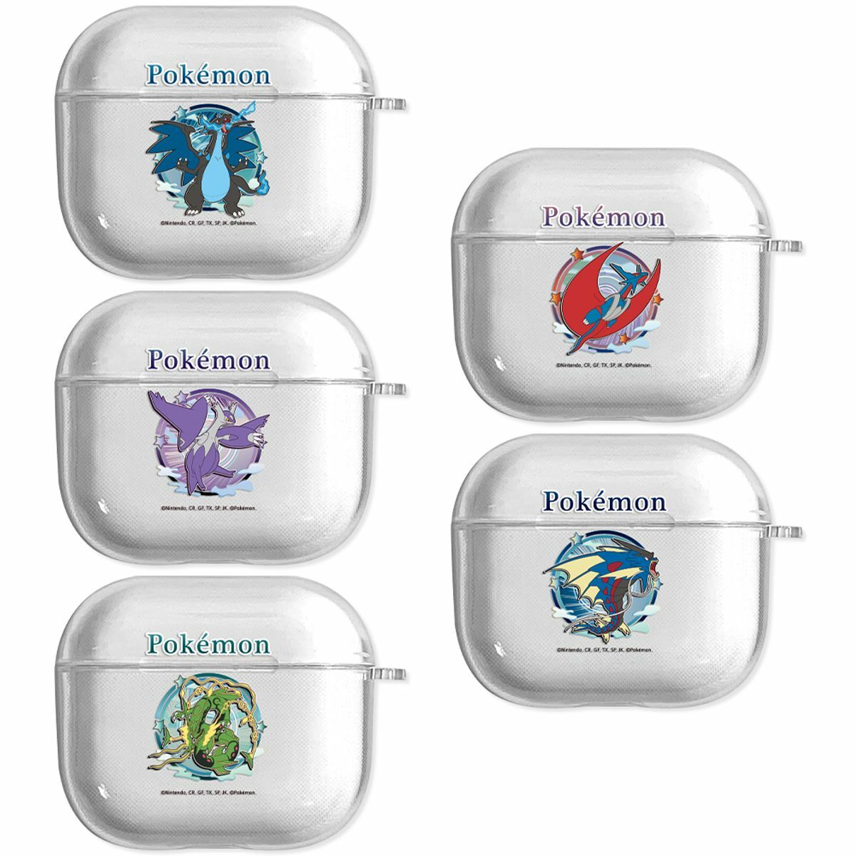 Pokémon - Clear Jelly Soft - Airpods Case 貼身透明耳機保護軟套 CD