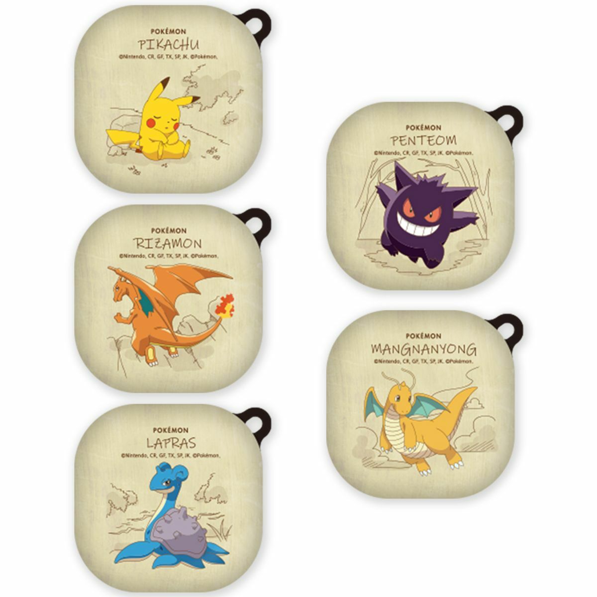 Pokémon - Galaxy Buds Hard Case - 貼身耳機保護硬套 CD