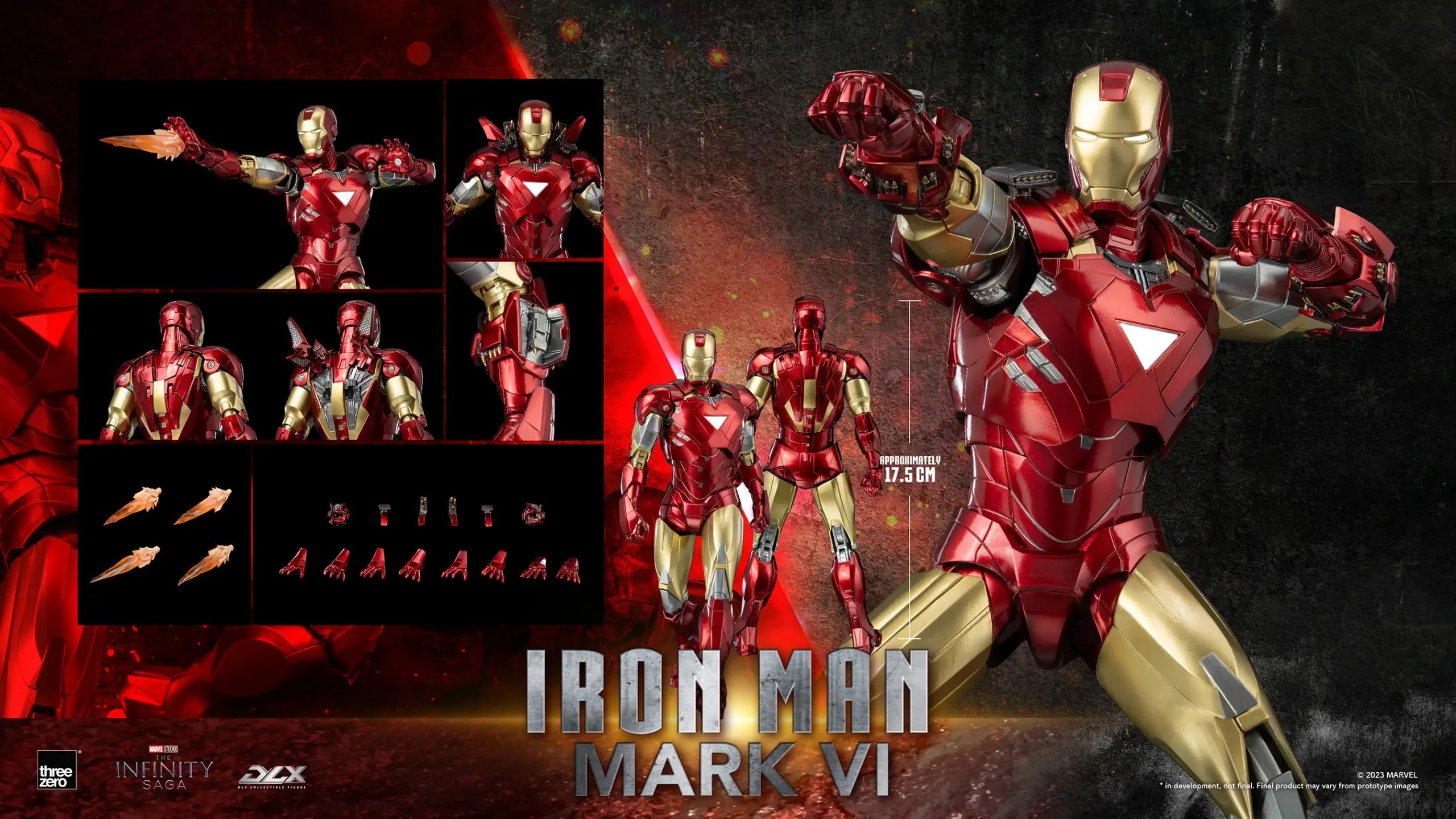 Threezero The Infinity Saga - DLX Iron Man 鐵甲奇俠 Mark 6
