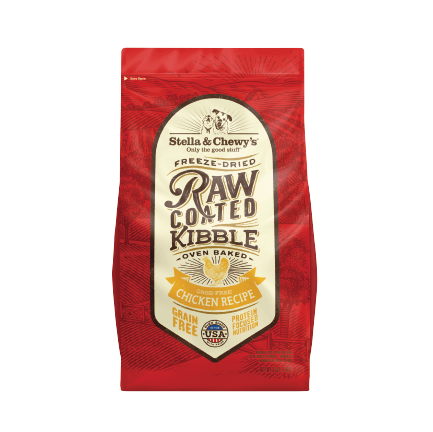 Stella & Chewy's 凍乾生肉外層低溫烘焙乾糧 放養雞配方