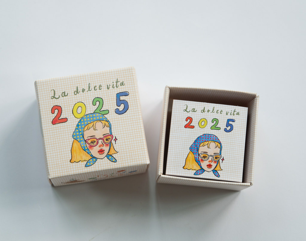 La Dolce Vita - Today is a good day 2025 mini calendar