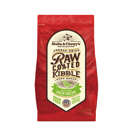 Stella & Chewy's 凍乾生肉外層低溫烘焙乾糧 放養鴨配方