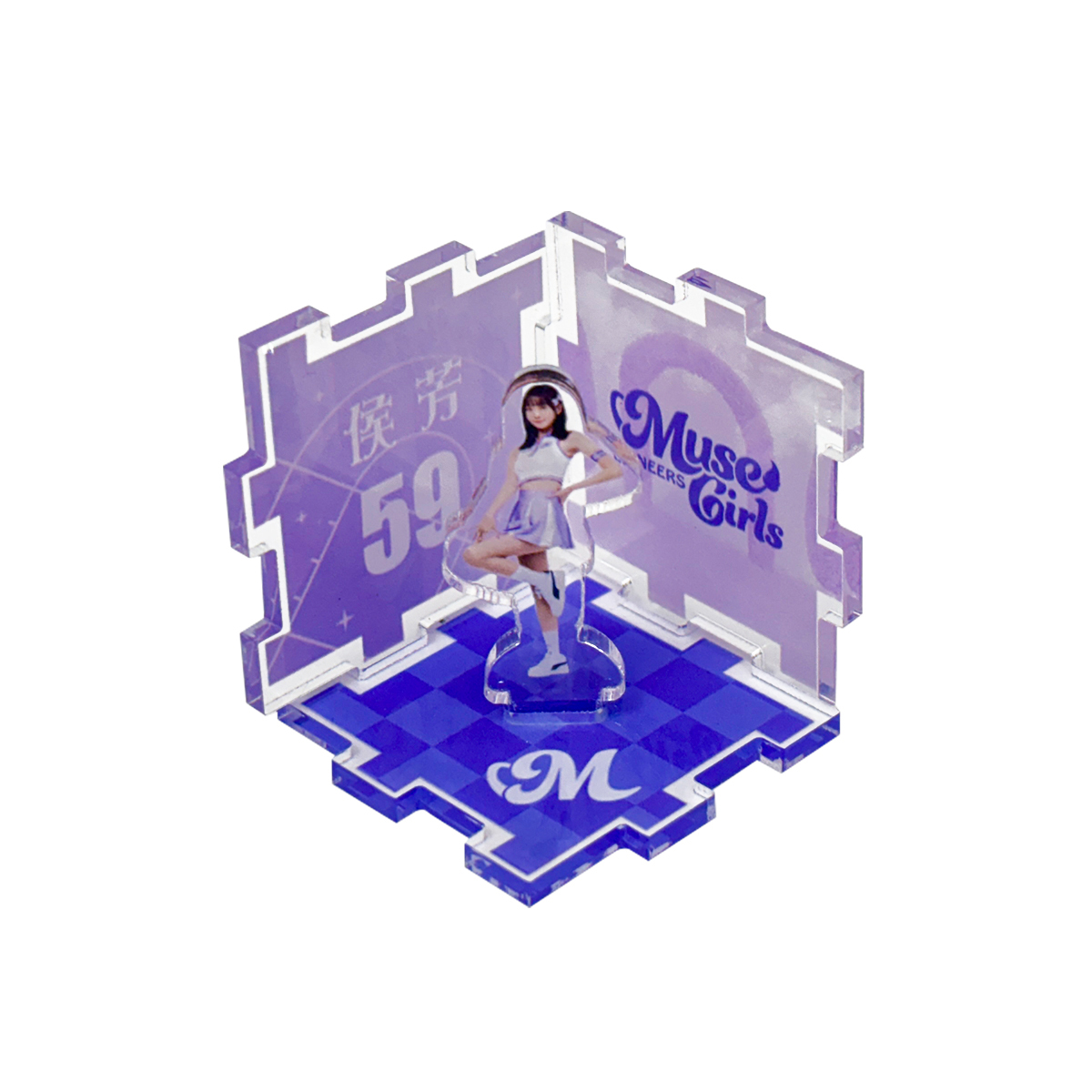 24-25 慕獅女孩立體拼圖立牌