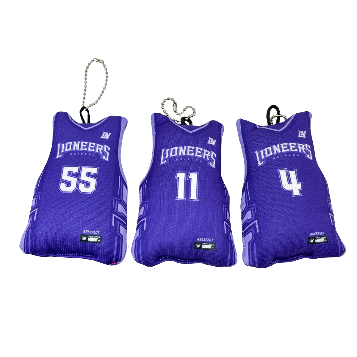 24-25 球員主戰充棉球衣吊飾｜扭蛋