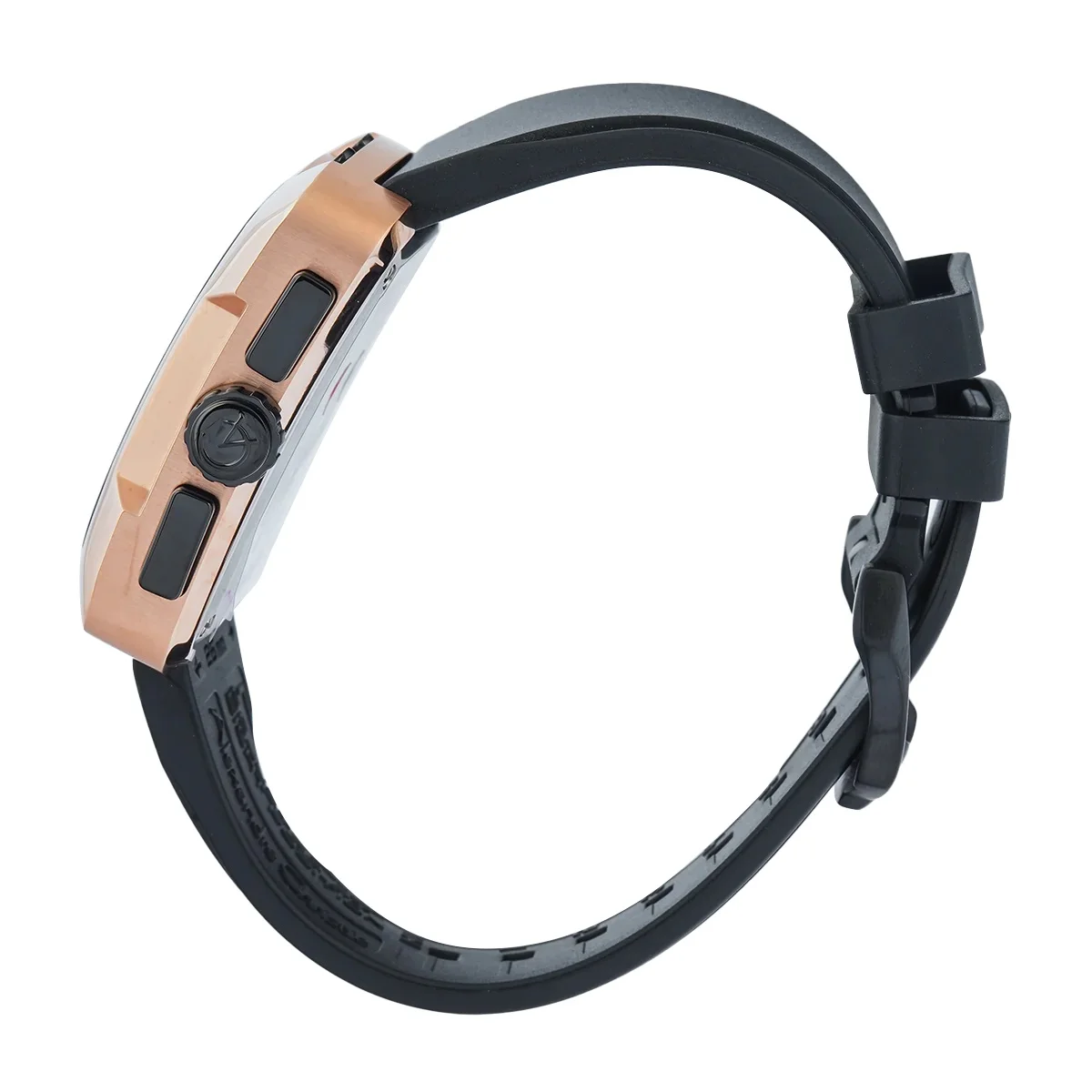 萬年鐘錶 - Alexandre Christie  3030GC系列  形霸氣三眼計時男錶  3030GCRBRBA  錶徑42MM