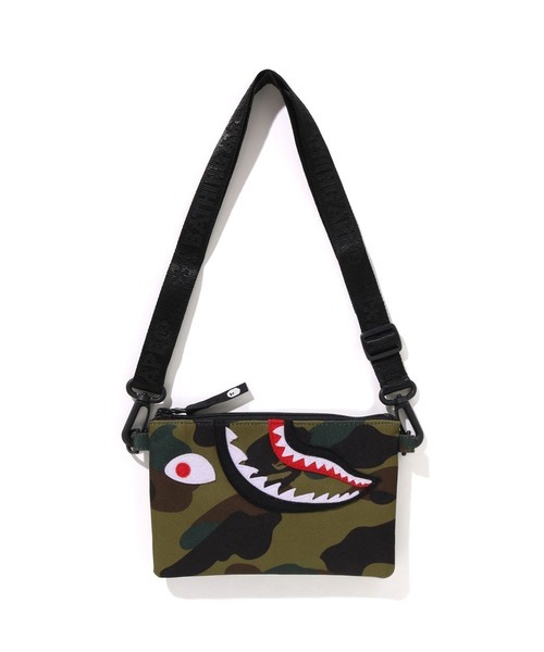 2024AW APE BAPE 1ST CAMO SHARK SHOULDER BAG 鯊魚 側背包