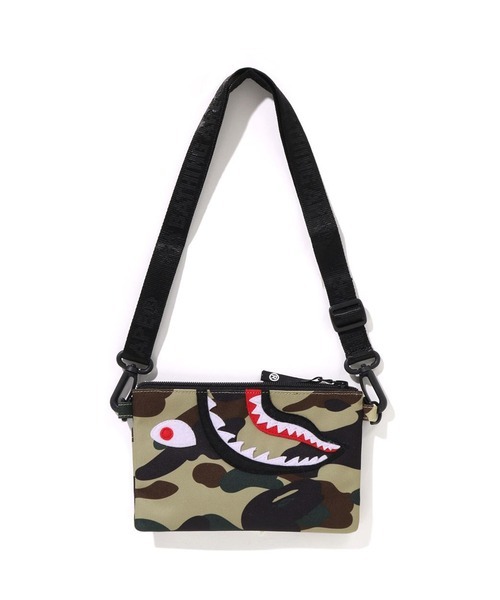 2024AW APE BAPE 1ST CAMO SHARK SHOULDER BAG 鯊魚 側背包