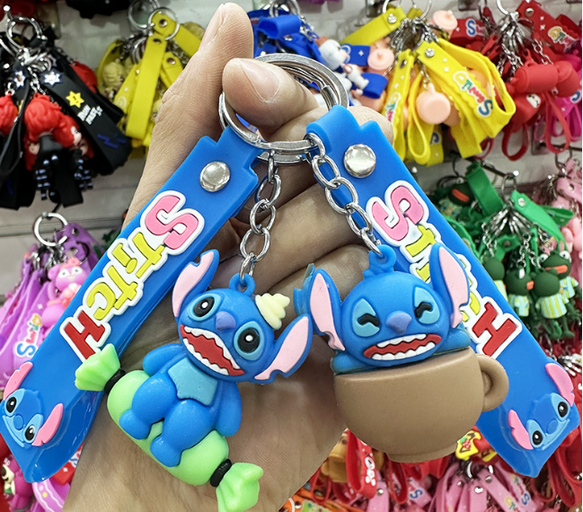 史迪奇钥匙扣挂件（款式随机）