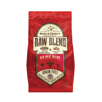Stella & Chewy's 凍乾生肉外層低溫烘焙乾糧 凍乾生肉粒 紅肉配方
