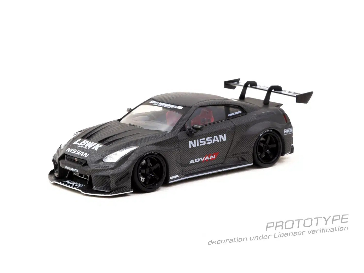 Tarmac Works LB-Silhouette WORKS GT NISSAN日產 35GT-RR Full Carbon