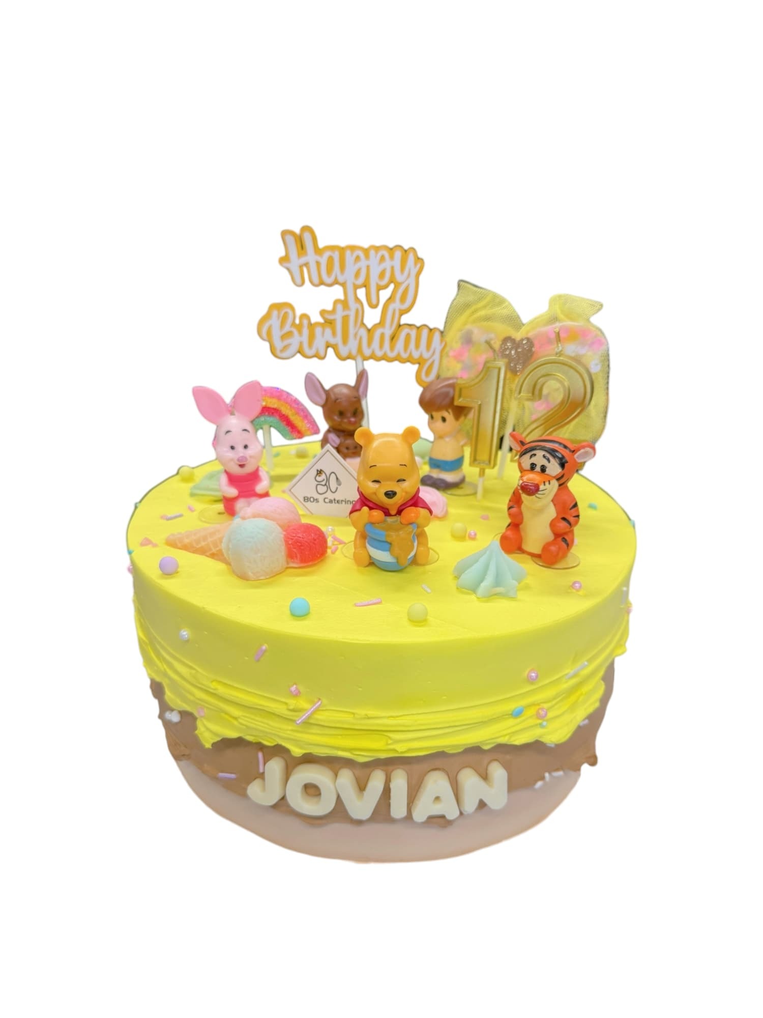 Winnie the Pooh全家福蛋糕