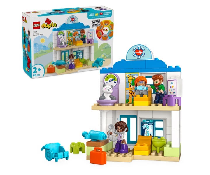 [飛米樂高積木專賣店] LEGO 10449 DUPLO-得寶系列 初次體驗：看醫生