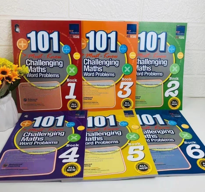 101 Challenging Maths Word Problems (6本）