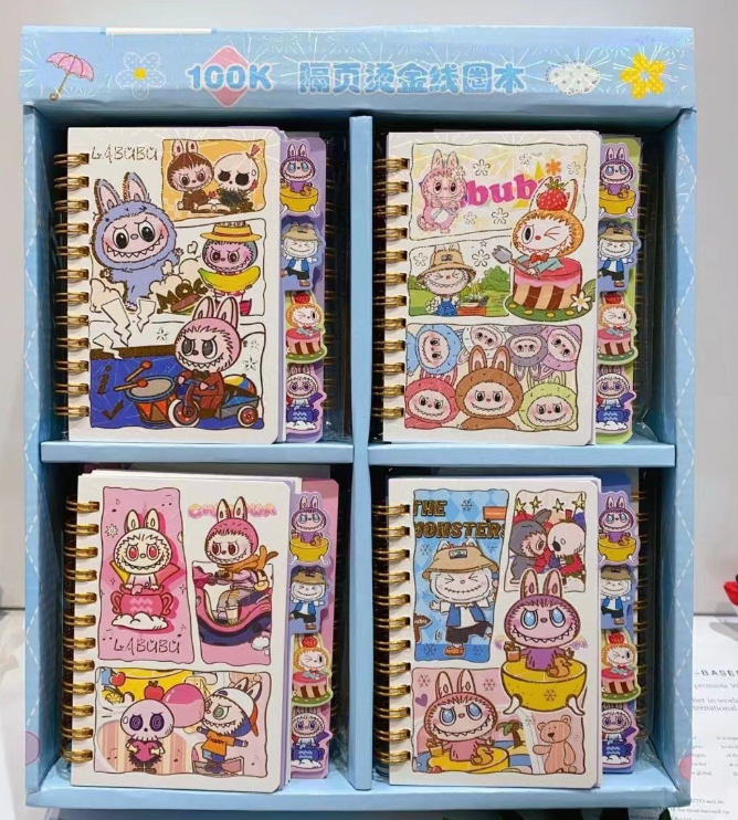 清货 labubu 100k线圈本（款式随机）