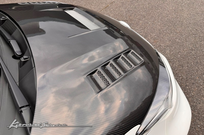 KANSAI SERVICE Cooling engine hood TOYOTA GR YARIS