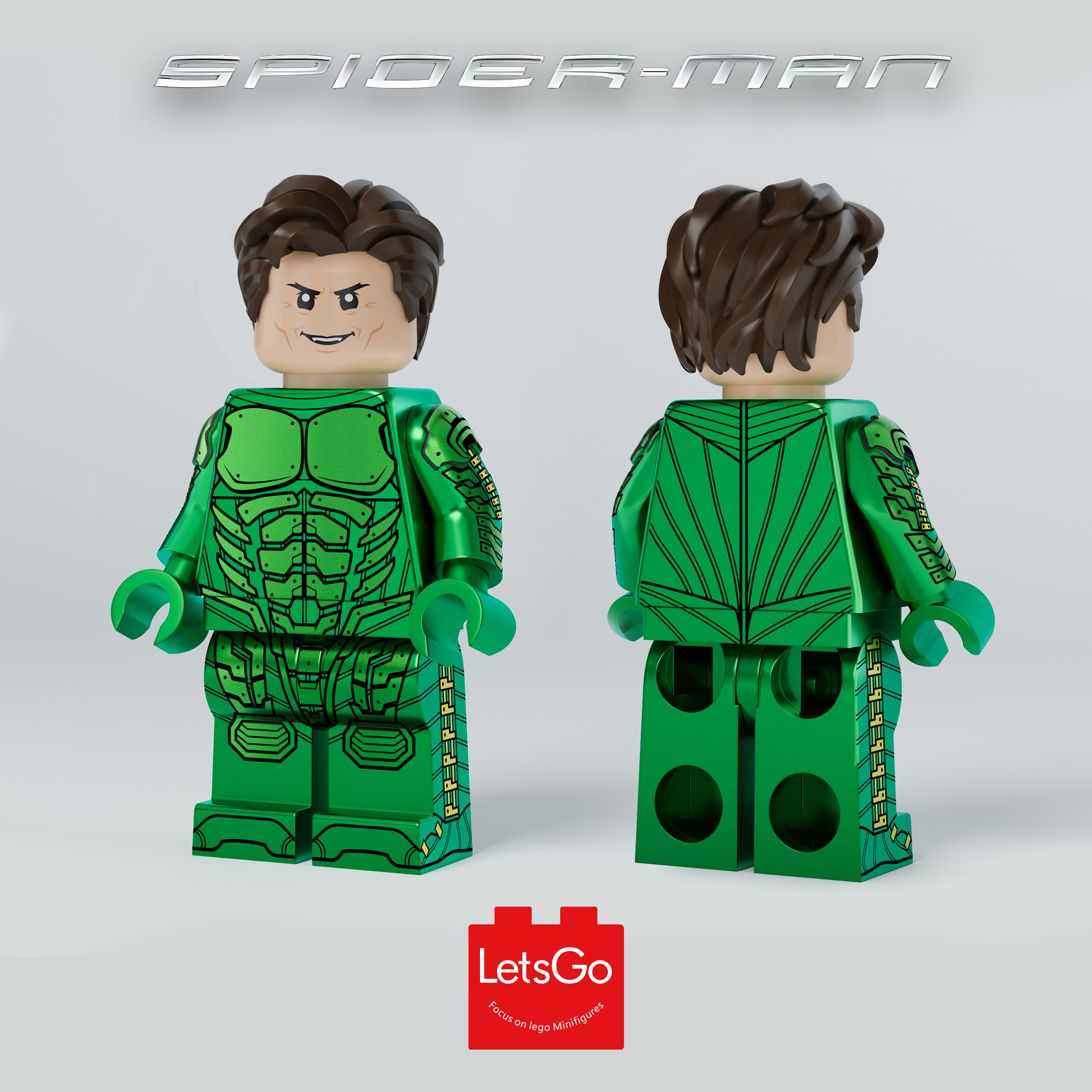 [LetsGo][In Stock] Green Goblin [PADprinted]