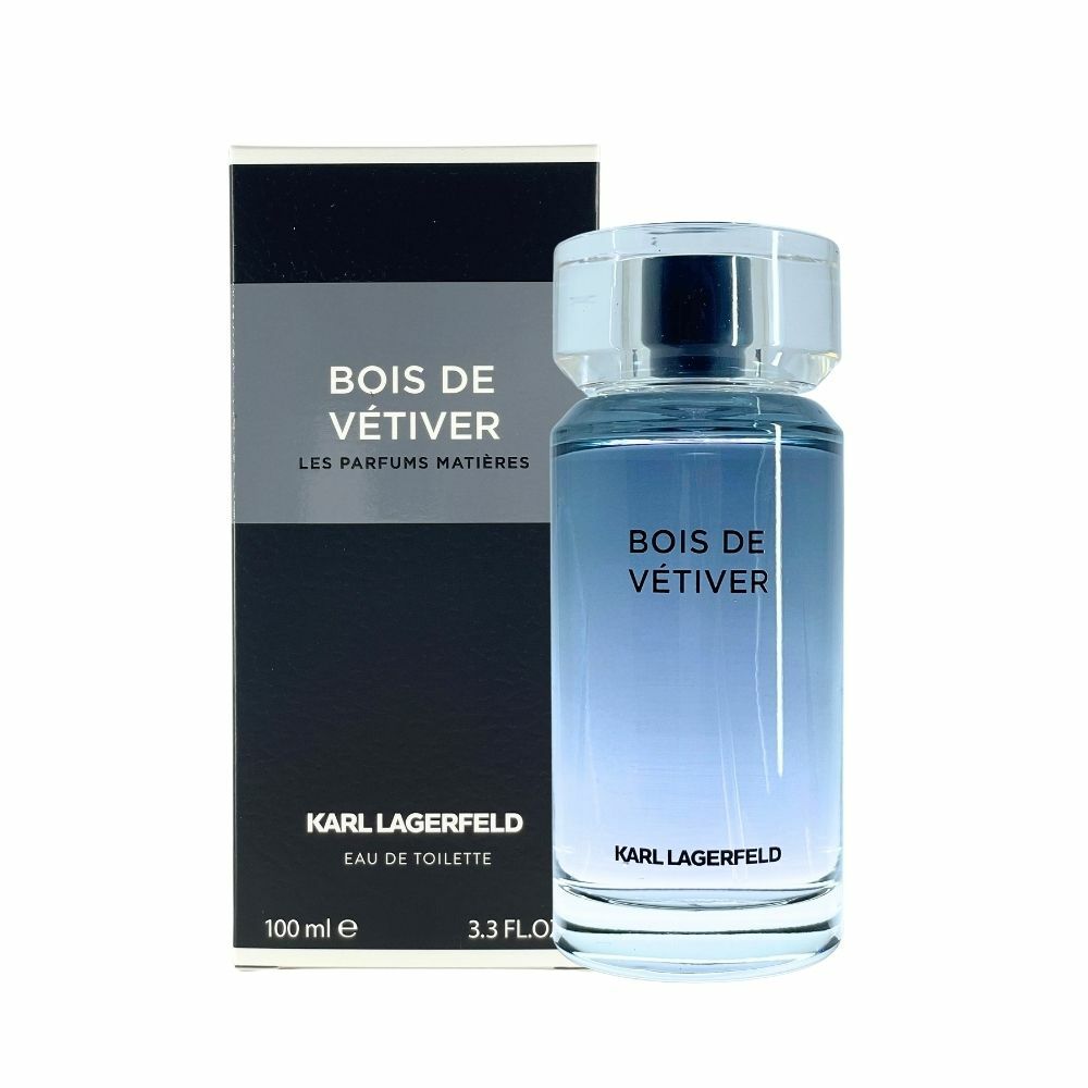 [全新拍照拆封膜]  Karl Lagerfeld Bois De Vetiver 紳藍時尚男性淡香水 EDT 100ml