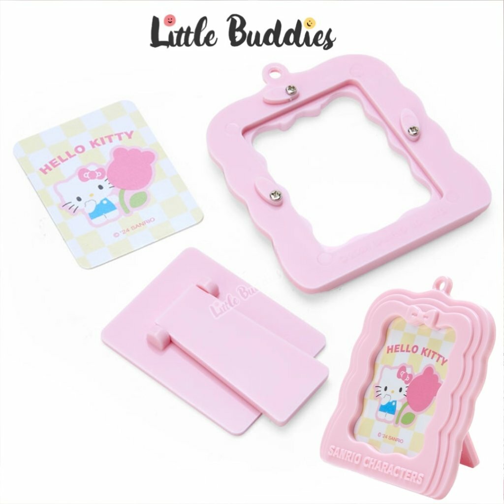 日本 Sanrio 花花格仔系列 相架匙扣盲盒