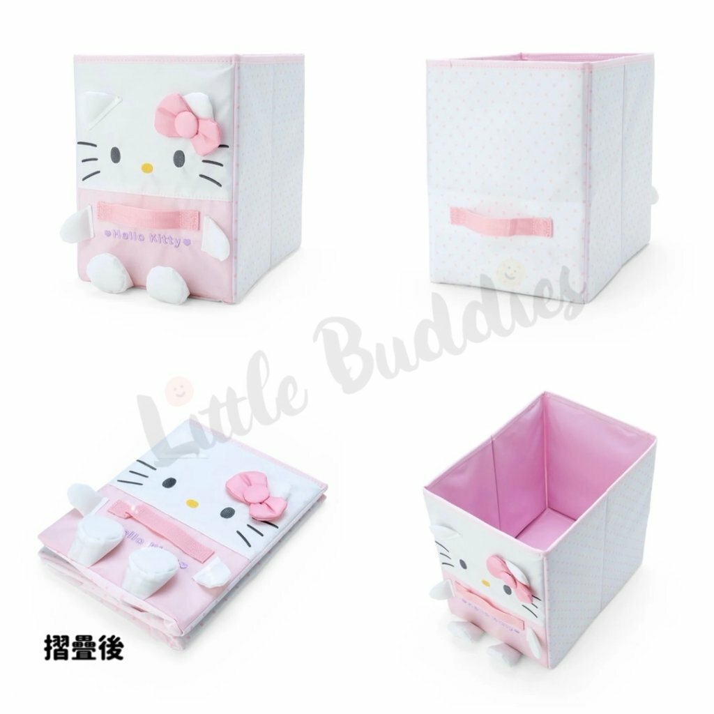 日本 Sanrio 公仔造型可摺疊收納箱 (直身)