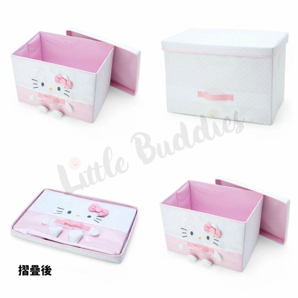 日本 Sanrio 公仔造型可摺疊收納箱 (橫身)