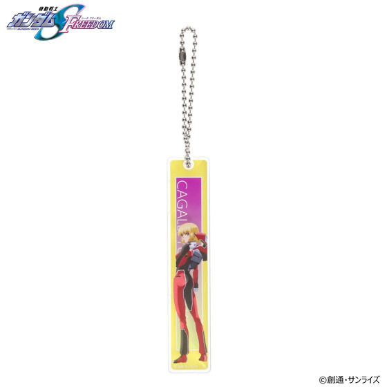 227324 Pbandai 預訂 2025/5月 機動戦士ガンダムSEED FREEDOM キャラクターイラスト ルームキー風アクリルチャーム 第二弾 （全5種）