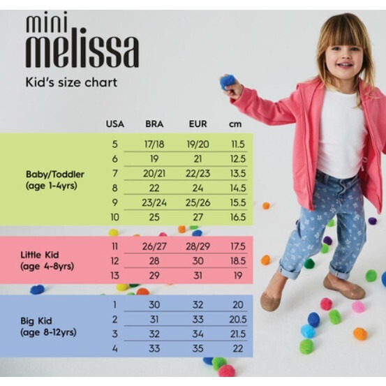 【預購】MINI MELISSA Harmonic Garden G122607 小童拖鞋