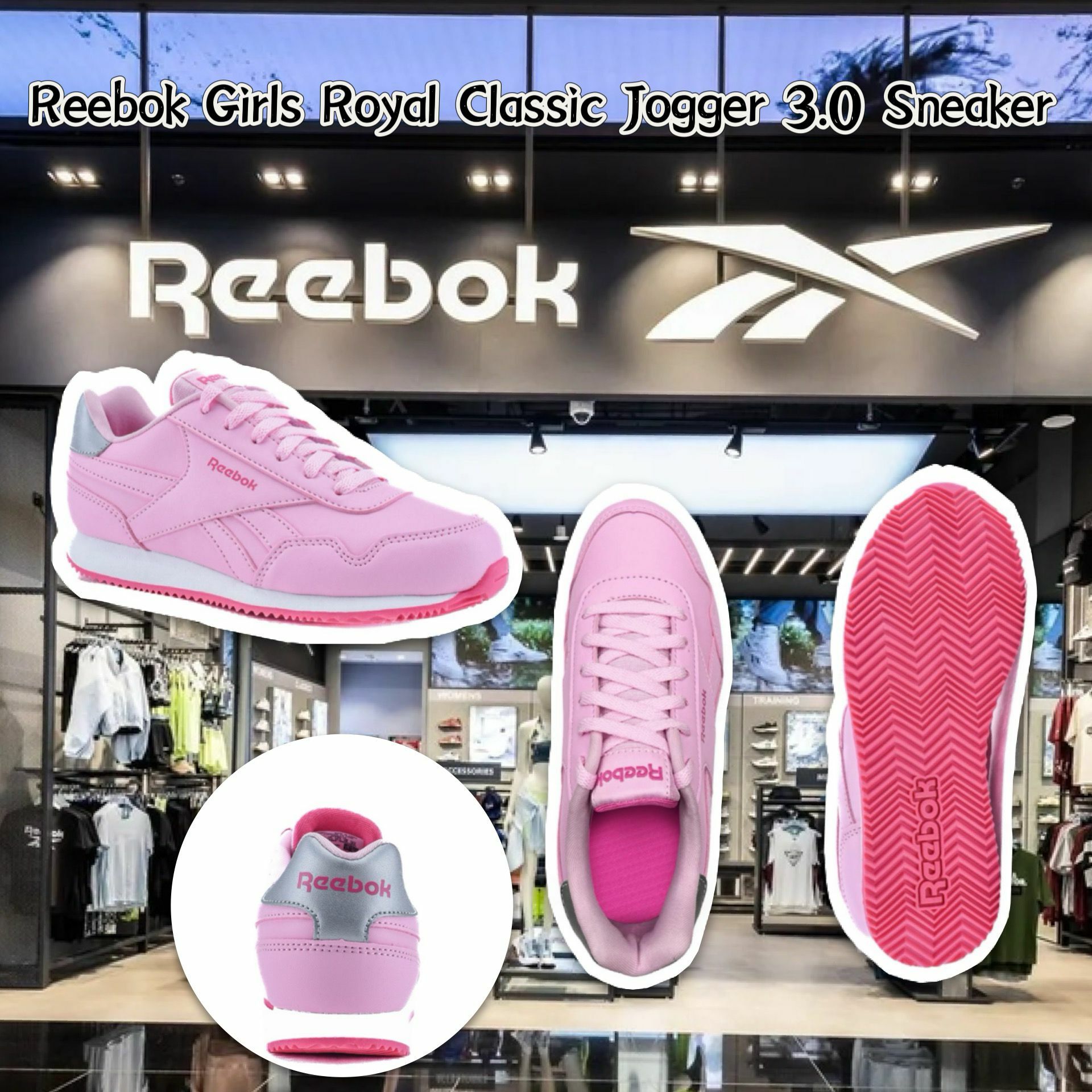 【預購】Reebok Royal G122630 女童运动鞋