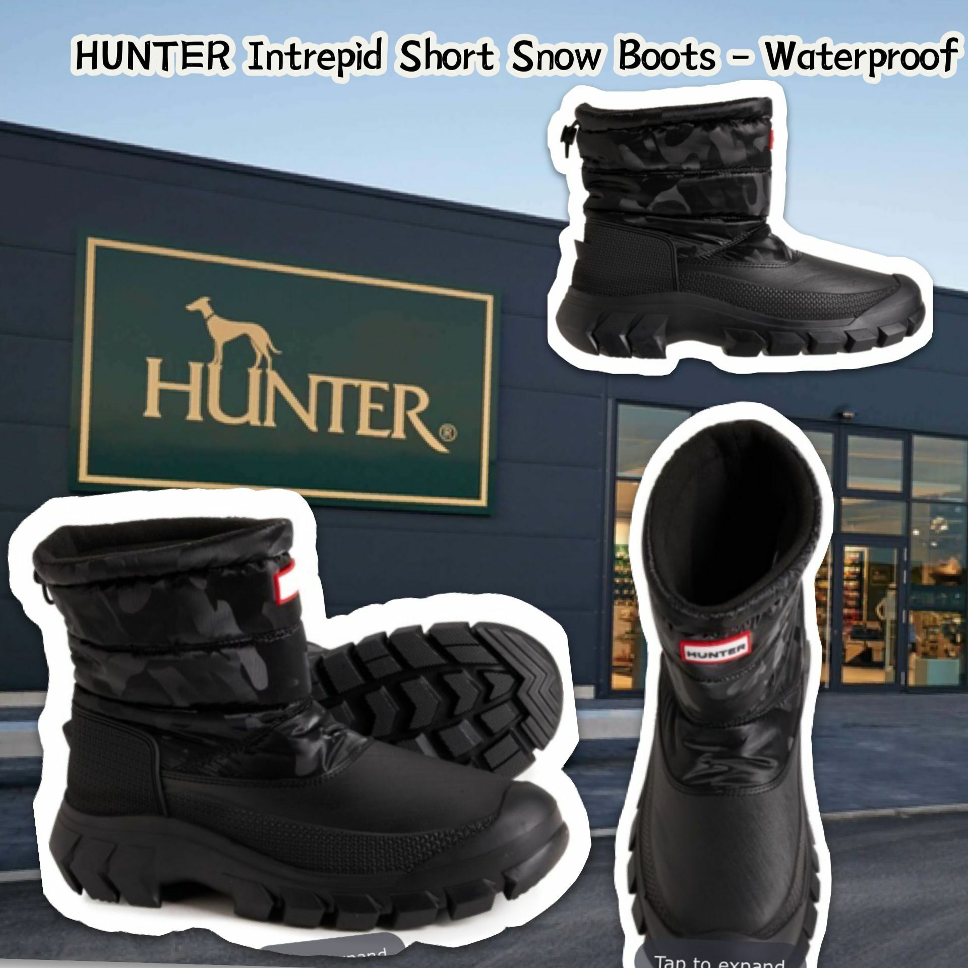 【預購】HUNTER Intrepid G122639 男装短靴