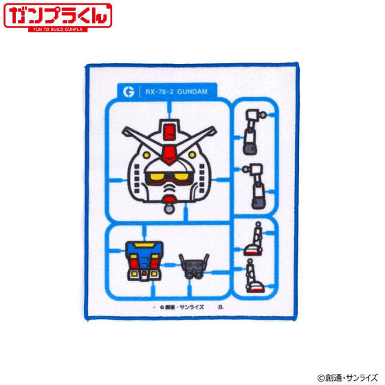 223316 Pbandai 預訂 2025/2月 ガンプラくん ミニタオル（全4種）