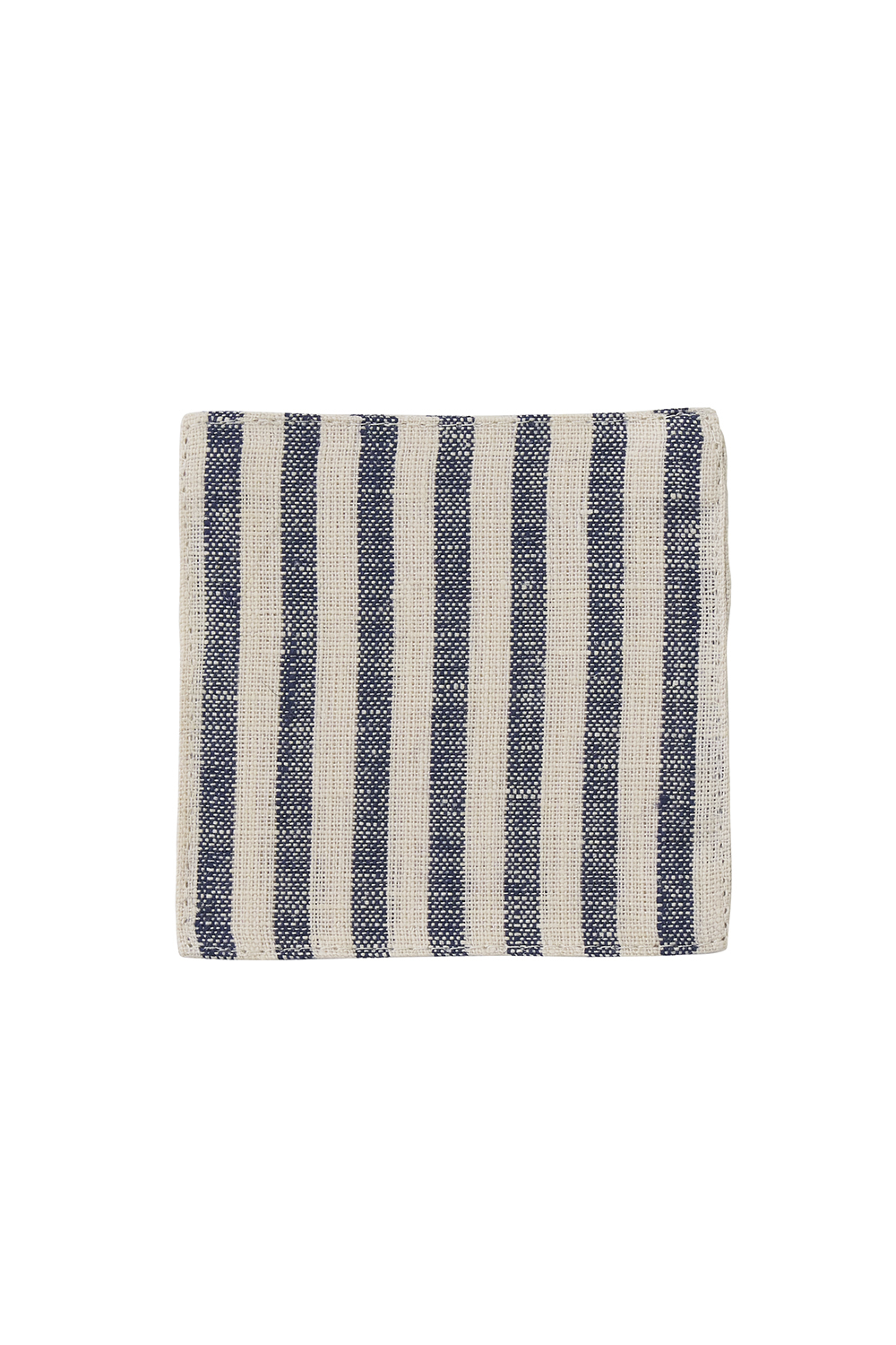 fog linen work - 亞麻杯墊 / 玫薄縹孟加拉條紋