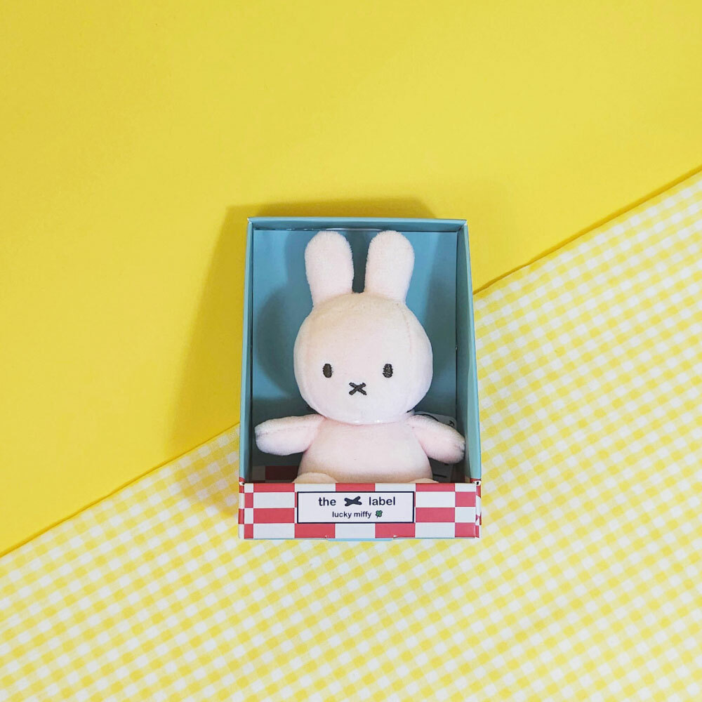 荷蘭BON TON TOYS-Miffy米菲兔幸運盒裝填充玩偶-10cm款