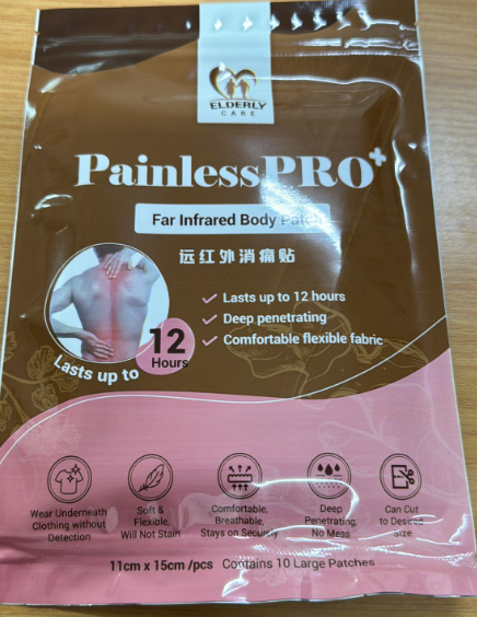 5 PAINLESS PRO+ BODY PATCH