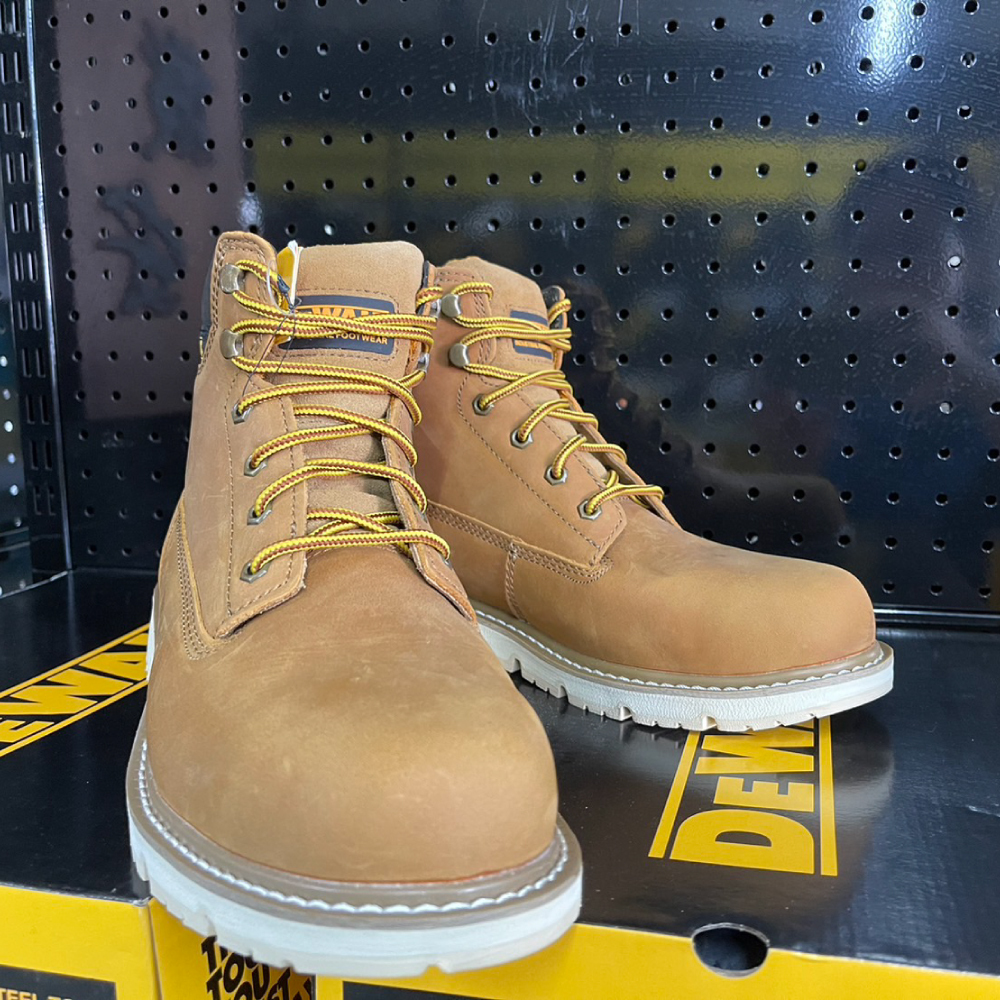 得偉 Pittsburgh安全鞋 小麥 UK8-12