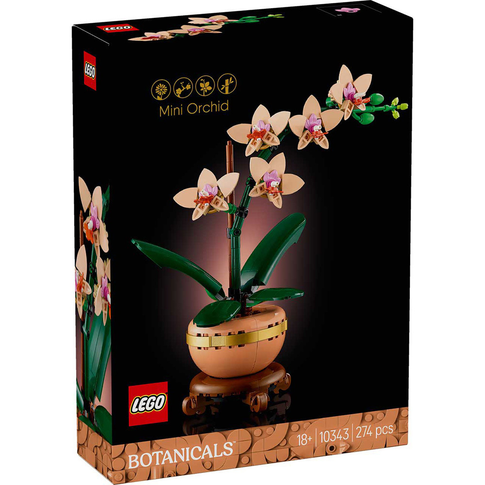 LEGO 10343 樂高積木 10343 花卉和植物系列 - 迷你蘭花