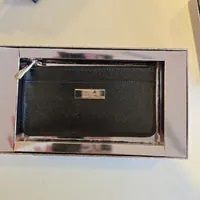[S] KATE SPADE KK042 KENZIE PATENT SAFFIANO PVC BOX,BLACK, 196021552687 (SKS1472)