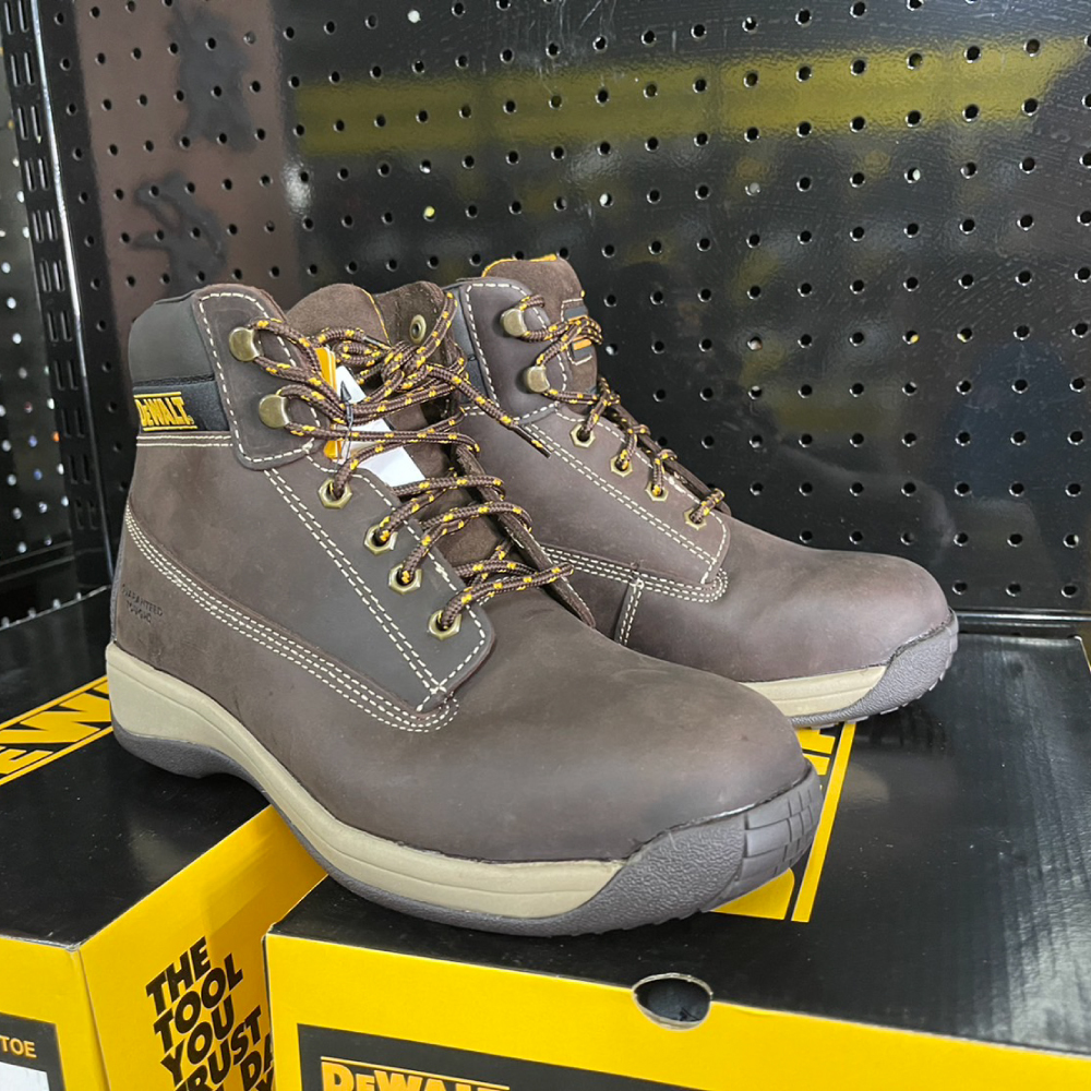 得偉 Apprentice安全鞋 棕色 UK8 -12