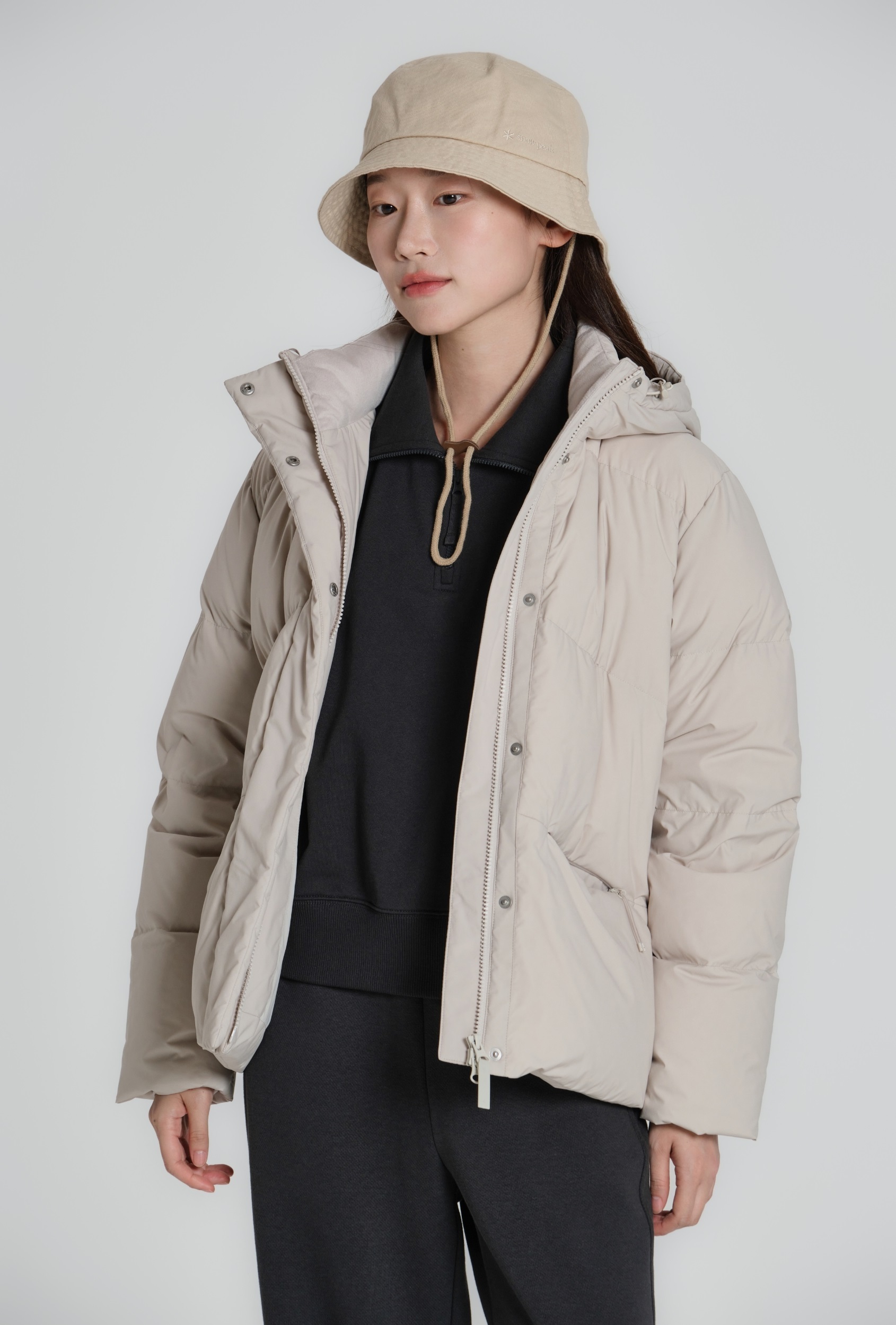 <韓國代購> SNOWPEAK PRO WOMEN HOOD HEAVY GOOSE DOWN JACKET