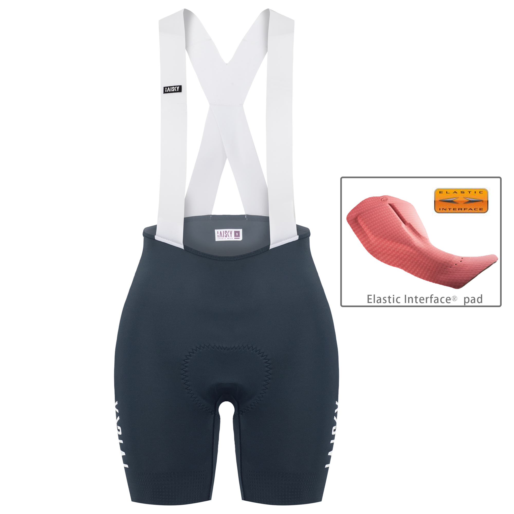 女款空力吊帶短褲 速力III 深藍