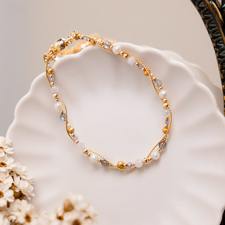 蒲公英記憶 – 月光石 – 手鍊