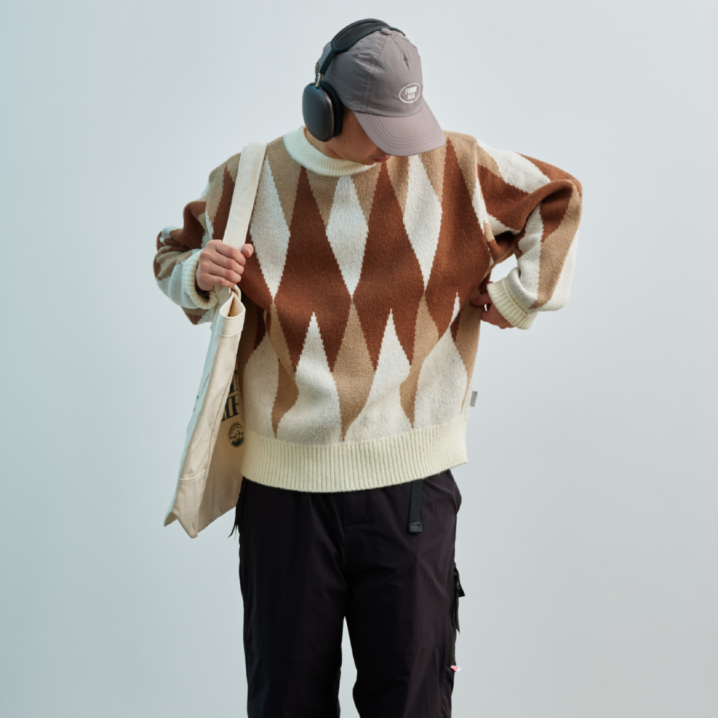 PIN SKTBS Jacquard Sweater 針織緹花毛衣