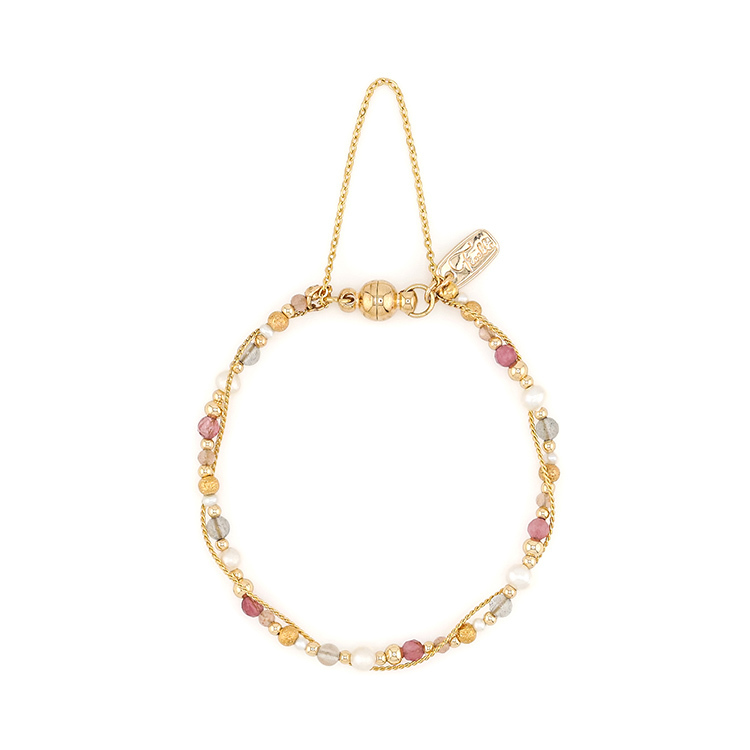 蒲公英記憶 – 粉碧璽 – 手鍊