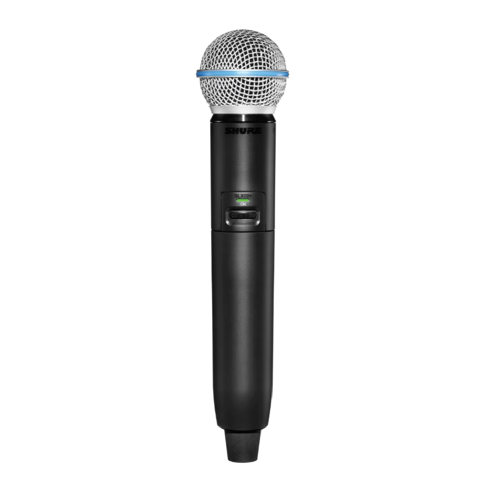 Shure Shure / GLXD+ 系列 無線手握傳輸系統 (GLXD24+/GLXD24R+)(SM58/Beta58A等多種音頭可選配) 第 4 張圖片｜三峽麥克風