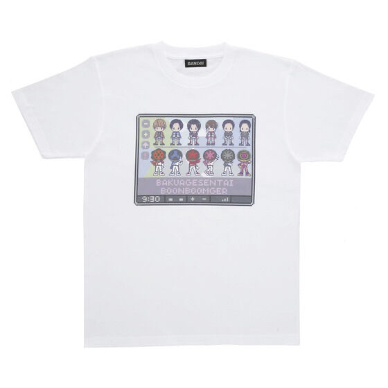 225022 Pbandai 預訂 2025/3月 爆上戦隊ブンブンジャー×AIKA ELECTRONICS Tシャツ