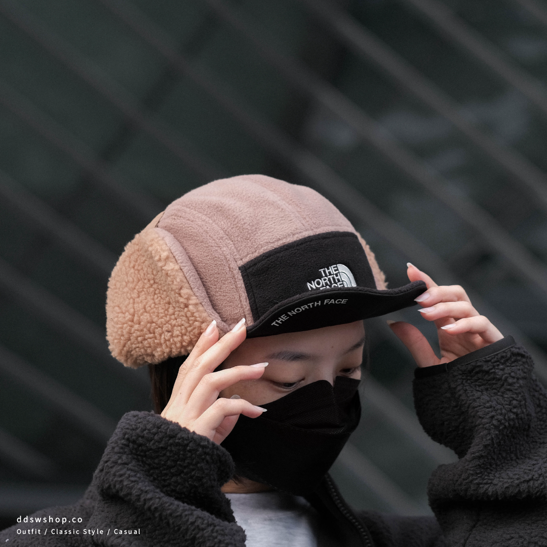 The North Face Fleece Earmuff Cap 帽子飛行帽遮耳帽絨毛抓絨五分割