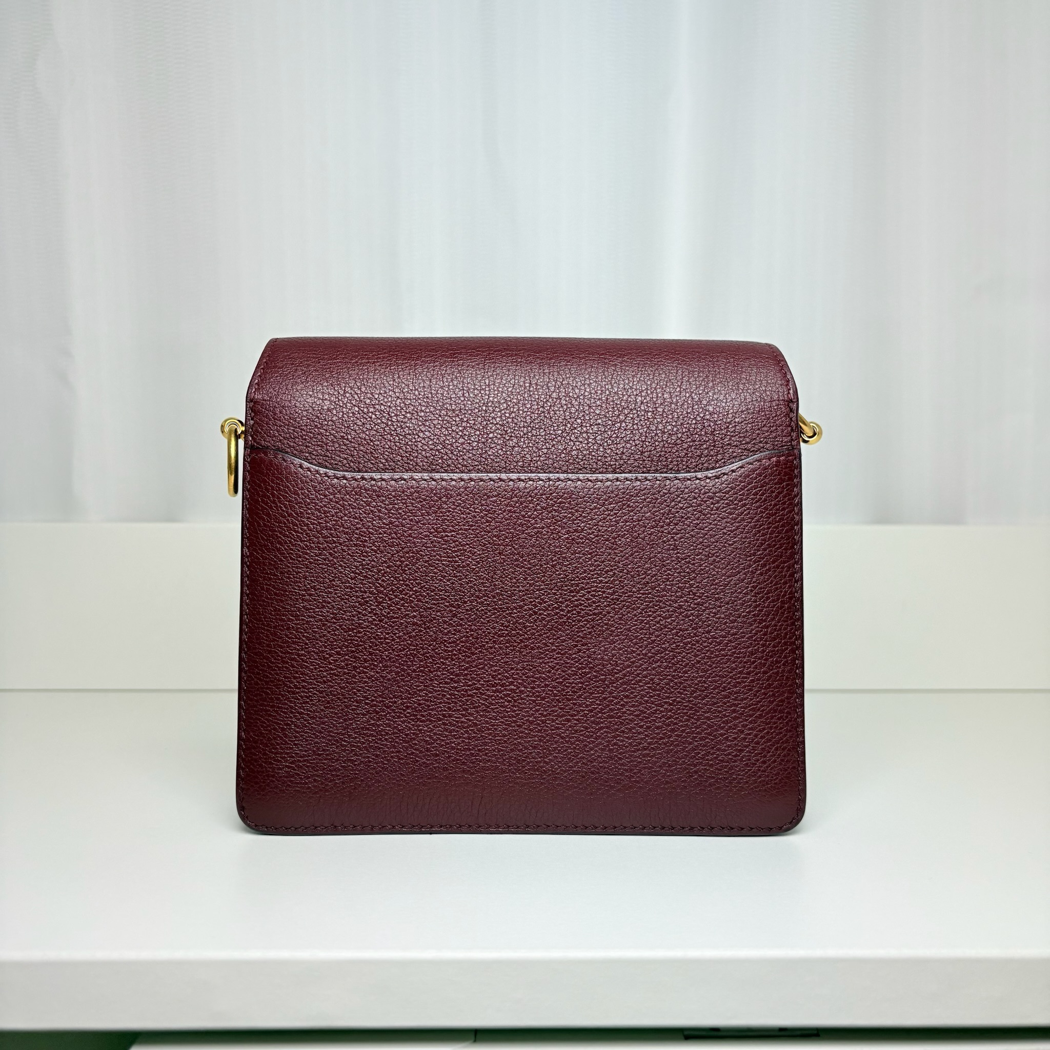 Hermes Mini Roulis - Bordeaux / Ghw