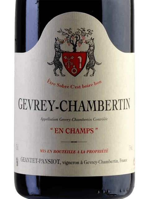 Geantet Pansiot Gevrey Chambertin En Champs 2017 (BH92)