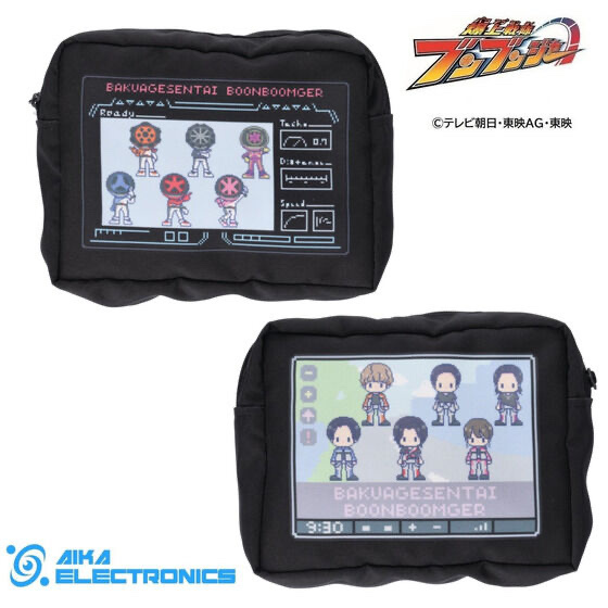 225024 Pbandai 預訂 2025/3月 爆上戦隊ブンブンジャー×AIKA ELECTRONICS　ポーチ