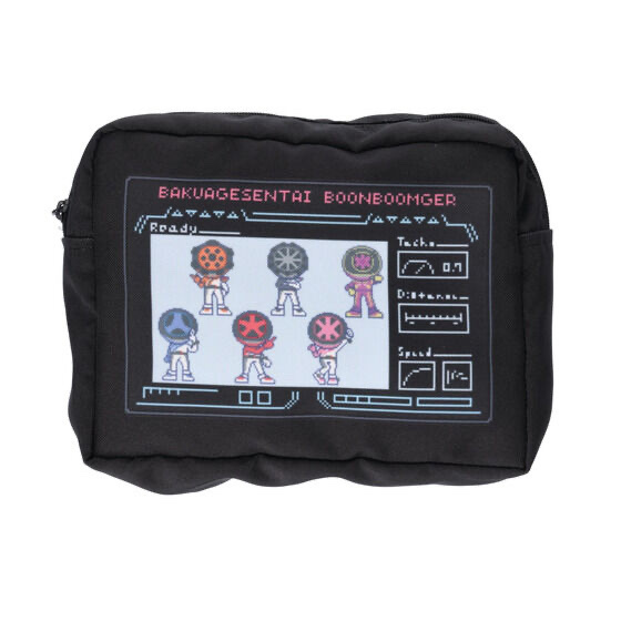 225024 Pbandai 預訂 2025/3月 爆上戦隊ブンブンジャー×AIKA ELECTRONICS　ポーチ